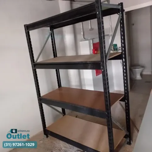 Mini porta pallet - estante reforçada de 200kg