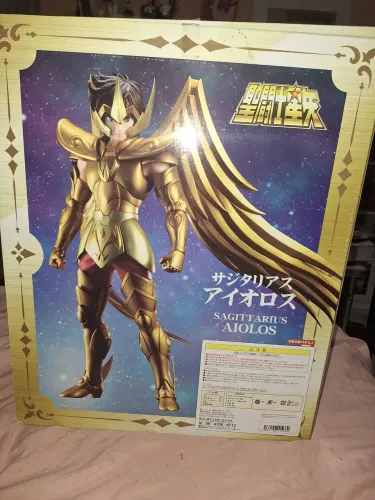 Aiolos Gigantic series X plus raro 42cm cavaleiros do Zodíaco action figure 