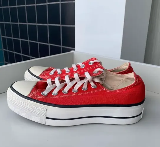 Tênis plataforma All star