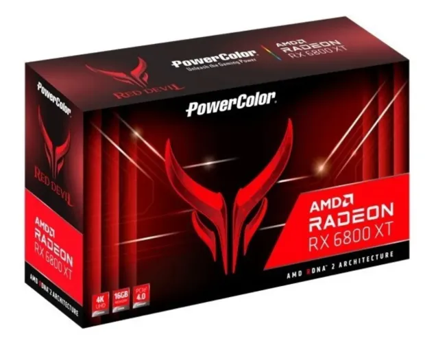 Placa de vídeo AMD PowerColor Red Devil Radeon 6000 Series RX 6800 XT OC Edition