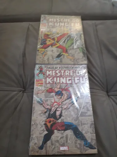 Coleção histórica Marvel Mesrre do Kung fu 