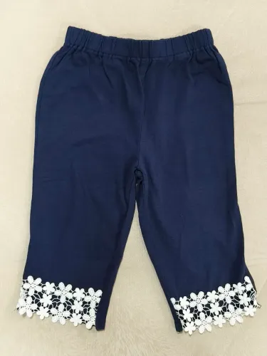 Calça pantacourt infantil 