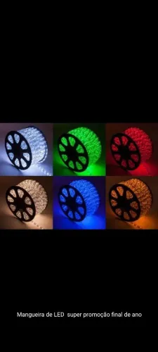 Mangueira led rolo com 100 metro 3000k 