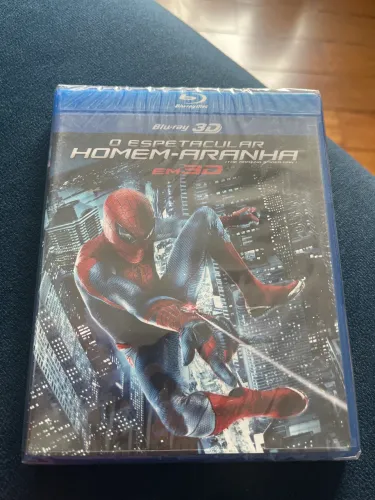 Blu-ray 3D O Espetacular Homem-Aranha - LACRADO - RARO