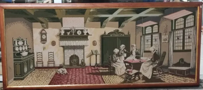 lindo Quadro em Gobelin
