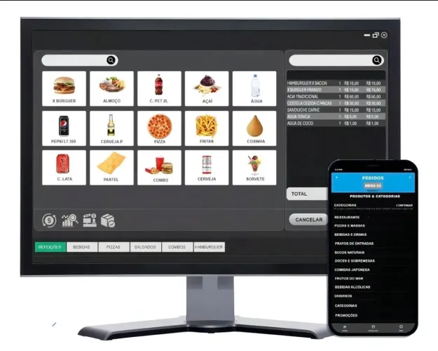 Sistema PDV Completo para Restaurantes e Lanchonetes