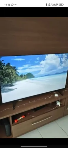 Tv Tcl Qled 4k 50 polegadas pouco tempo de uso