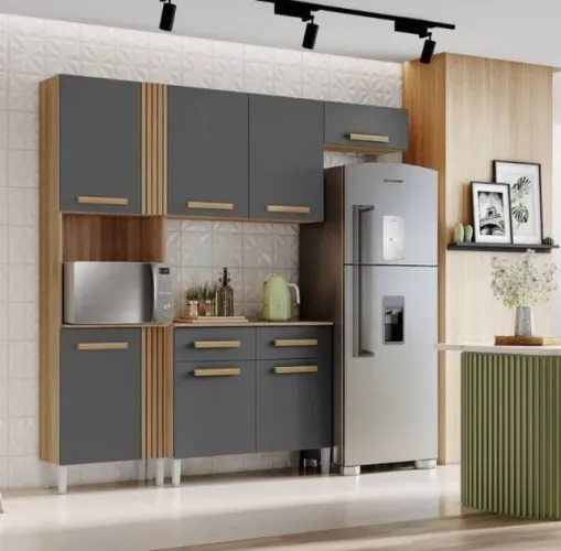 Armário de Cozinha 7 Portas 2 Gavetas Novo direto da fabrica