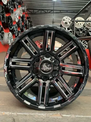 Rodas OFF ROAD Aro 18 6x139 - Modelo C66 RAW Milling Black