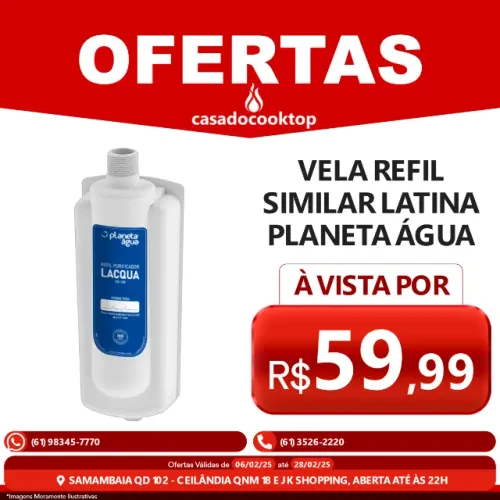 Vela (Refil) Similar Latina Planeta Água
