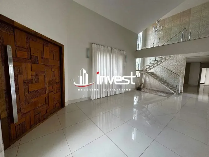 Casa para locação Flamboyant 2, com 4 suítes, escritório, piscina e hidro e varanda gourme