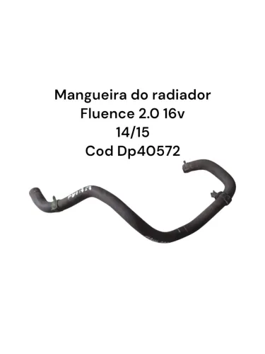 Mangueira Do Radiador Fluence 2.0 16v 14/15 Cod Dp40572