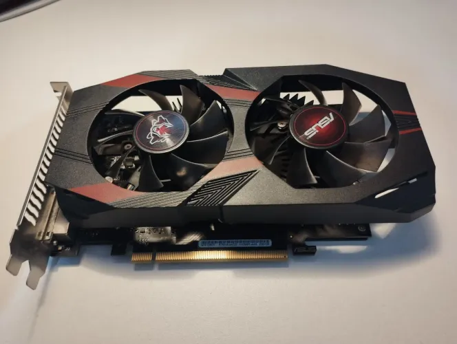 Placa de Vídeo ASUS 1050 Ti 4GB Cerberus - Dual fan, perfeita.