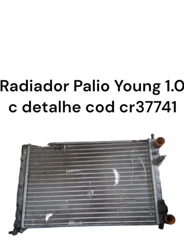 Radiador Palio Young 1.0 C Detalhe Cod Cr37741
