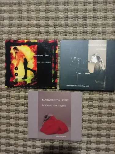 3 CDs Margherita Pirri ( música pop)op