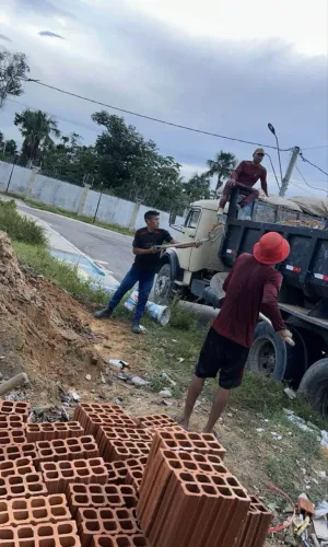 Caçamba 15m3(retirada de entulhos)