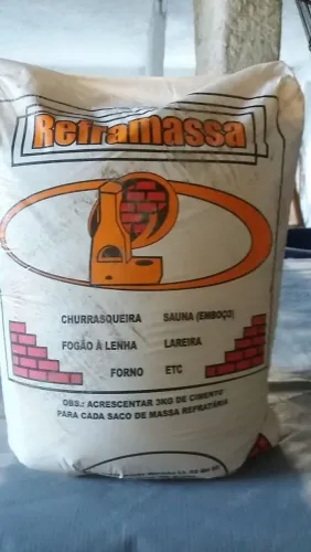 Argamassa para churrasqueira saco 20kg 