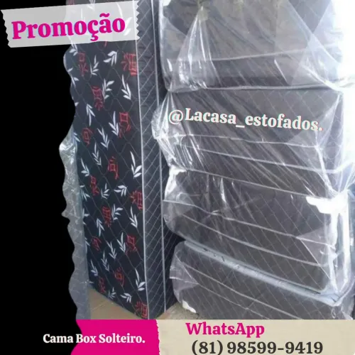 Cama Box Solteiro em Promoção