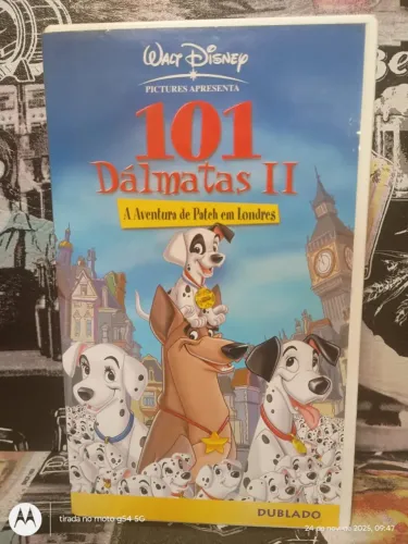 VHS WALT DISNEY DUBLADO - 101 DÁLMATAS II