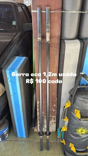Barra oca 1.2m usada R$ 100 cada