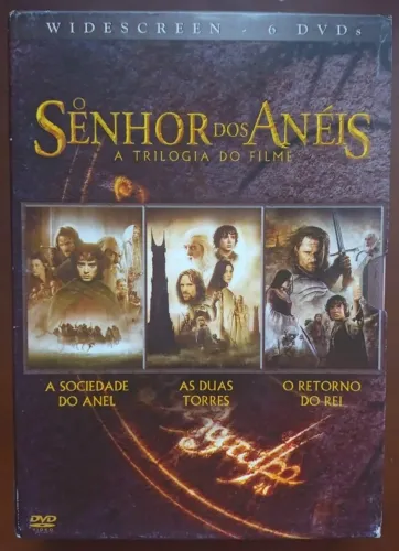 O SENHOR DOS ANÉIS - BOX 6 DVDs