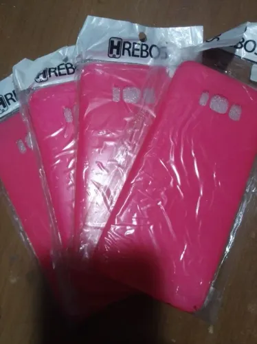 Capas para Celular Silicone Rosa S 8 Plus - Pacote com 4