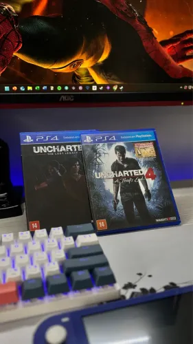 Jogo ps4 Uncharted colection novo de loja 