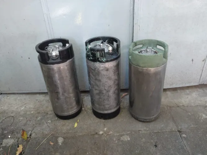 Barril Keg tipo post mix para Cerveja Artesanal
