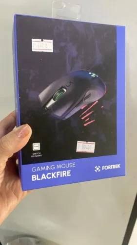Mouse Gamer Fortrek Blackfire Rgb 7200 Dpi - Conforto e Precisão - Loja Coimbra Entrega