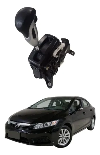 Alavanca Cambio Automatico Manopla Honda Civic G9 2012 2013