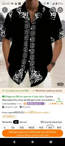 Camisas Grandes lindas novas 50 cada uma 