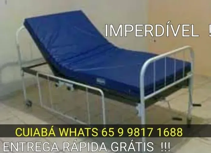 Cama Hospitalar Articulada - Entrega Rápida em Cuiabá cpa várzea Grande vg MT cba 