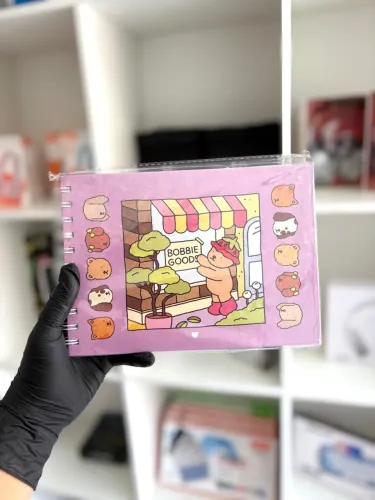 Caderno Bobbie Goods - Desenho Fofo