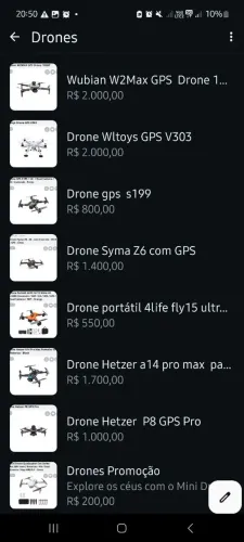Drones Jacaraú Aparti 170$