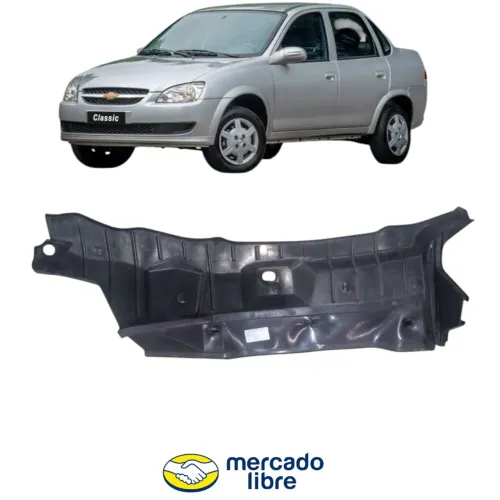 Defletor Parabrisa  Gm Classic Corsa 2010 2011