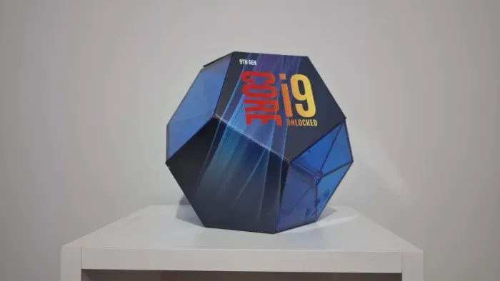 Caixa Premium Rara Icônica Colecionador Intel Core I9-9900k
