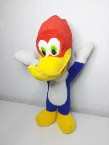 Pelúcia Pequena do Personagem Pica-Pau da BBR Toys