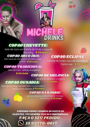 Drinks e cerveja