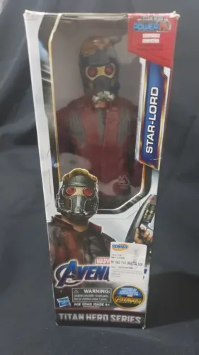 Peter Quill Senhor das Estrelas Guardiões da Galáxia Boneco Colecionável Resina 