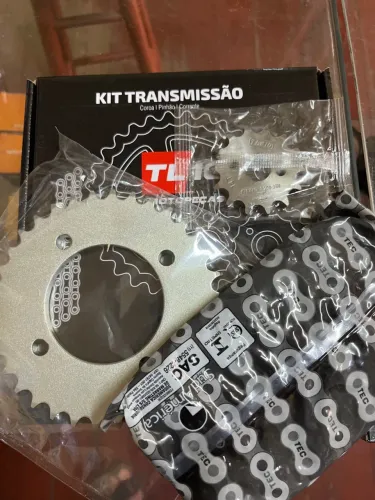 Kit Transmissão Moto  C125 Biz 2005/2019 completo 