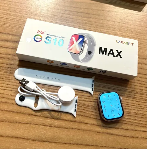 Smartwatch Lexas Fit S10 Max Branco ? elegância, tecnologia e performance no seu pulso!