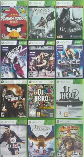JOGOS XBOX 360 ORIGINAIS À PARTIR DE 40,00 