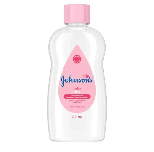 Óleo para bebê Johnson's Baby Óleo 200ml