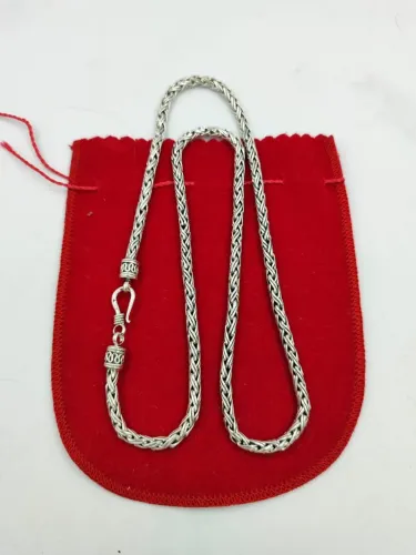 Corrente Bali prata 925