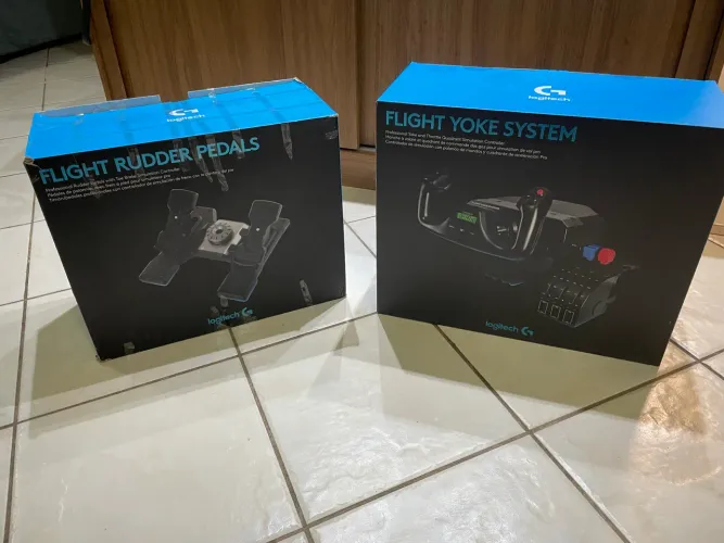 SIMULADOR DE AVIÃO COMPLETO