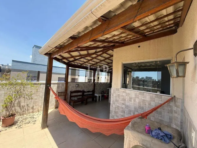Cobertura à venda, 3 quartos, 1 vaga, Jardim América - Belo Horizonte/MG