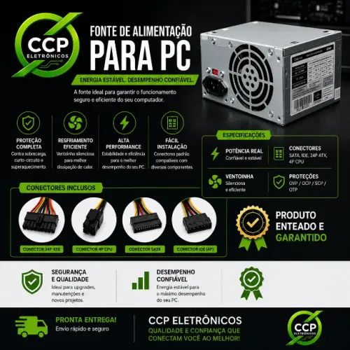 FONTE PC ATX 230W