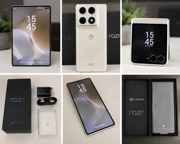 MOTOROLA RAZR FOLD - Top de linha sem uso