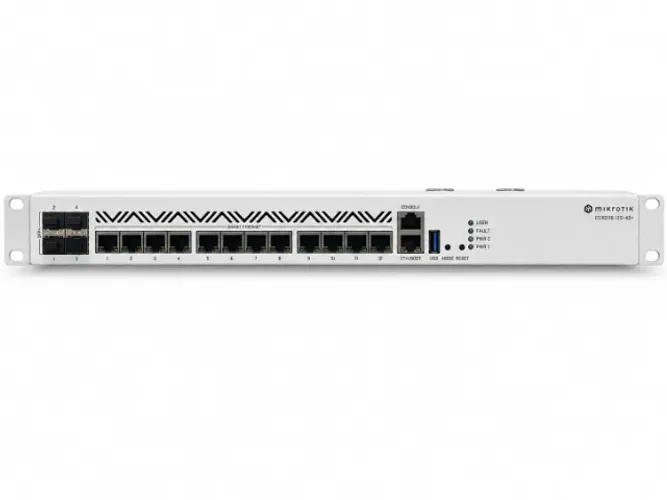 MikroTik CCR2116-12G-4S+ Cloud Core Router - R$ 4.250