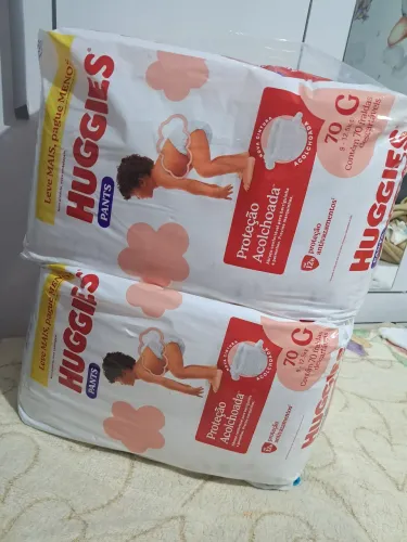 Kit fraldas 4 pacotes 